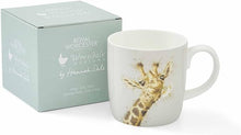 Load image into Gallery viewer, Lofty - Giraffe Mug - Royal Worcester - Wrendale 14 oz