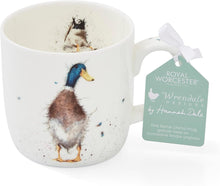 Load image into Gallery viewer, Guard Duck Mug - Royal Worcester Wrendale 11 oz