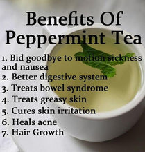 Load image into Gallery viewer, Organic Peppermint Tea