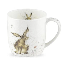 Load image into Gallery viewer, Good Hare Day Mug - Royal Worcester Wrendale 14 oz