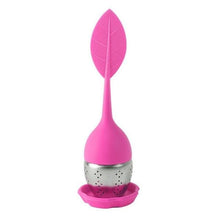 Load image into Gallery viewer, Steel ball infuser with leaf design