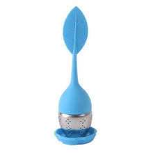 Load image into Gallery viewer, Steel ball infuser with leaf design