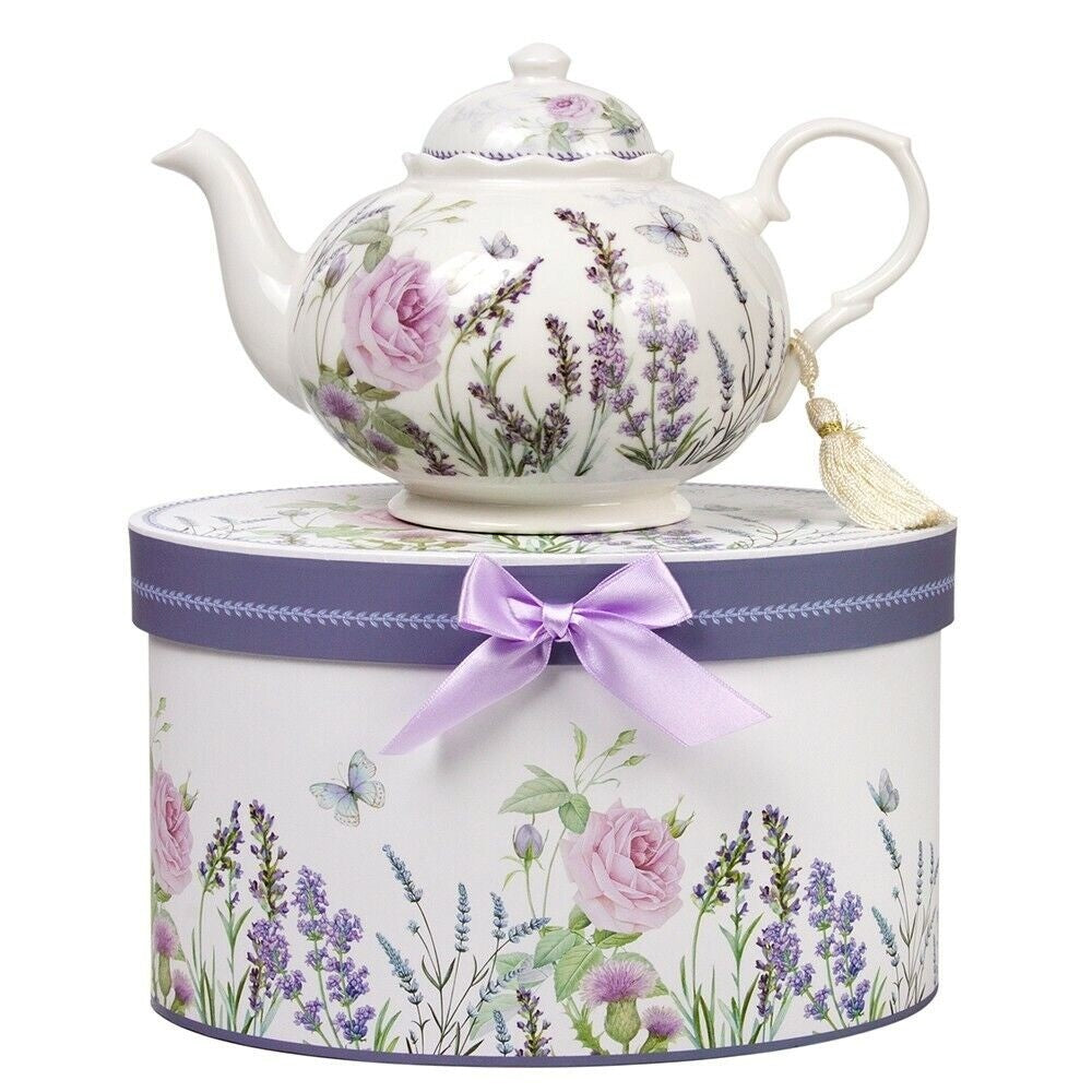 lavender flower tea pot insulated cozy large under $18 Lavender Tea Pot – TranquilityTea