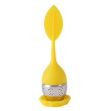 Load image into Gallery viewer, Steel ball infuser with leaf design