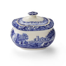 Load image into Gallery viewer, Blue Italian Covered Sugar Bowl 9 oz- Spode