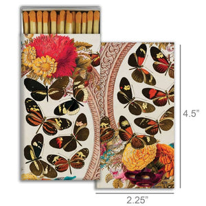 Decorative Matches "Butterfly Party" Set of 2 Boxes