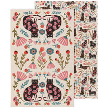 Load image into Gallery viewer, Catbloom Dishtowels Set of 2