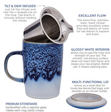 Load image into Gallery viewer, Tea Infuser Mug 16 oz