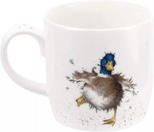 Load image into Gallery viewer, Duck Mug - Royal Worcester Wrendale 14 oz