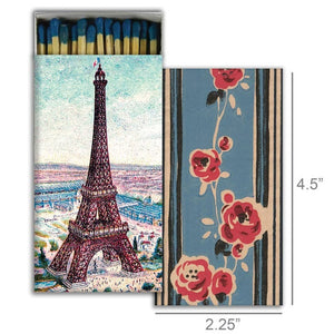 Decorative Matches "Eiffel Tower" Set of 2 Boxes