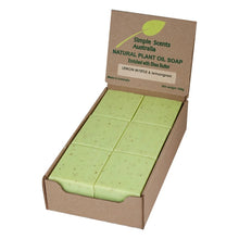 Load image into Gallery viewer, French Milled Lemon Myrtle All Natural Plant Oil Soap - packet of 3
