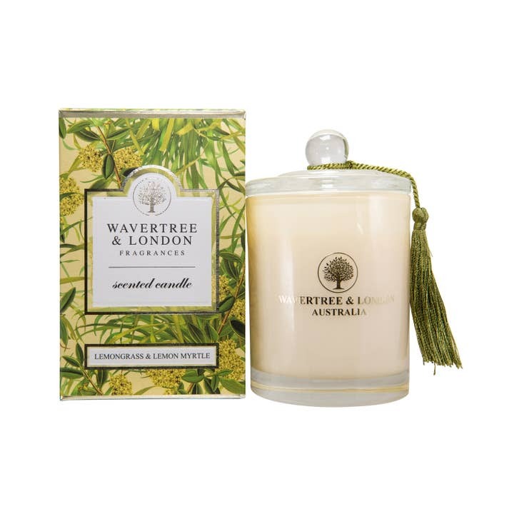Wavertree and London Soy Candle - Lemongrass and Lemon Myrtle