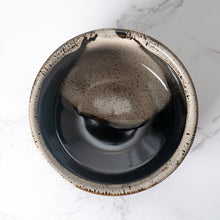 Load image into Gallery viewer, 12oz Tetradecagon Matcha Bowl Brown White