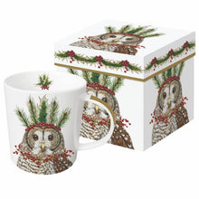 Load image into Gallery viewer, Mug in a Box "Candace" - owl