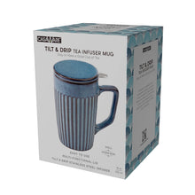 Load image into Gallery viewer, Tea Infuser Mug Shell 18oz