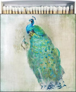 Decorative Matches "Peacock"