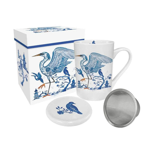 Mug with Strainer and Lid 