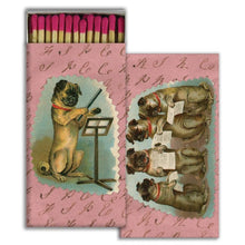 Load image into Gallery viewer, Decorative Matches &quot;Pug Choir&quot; Set of 2 Boxes