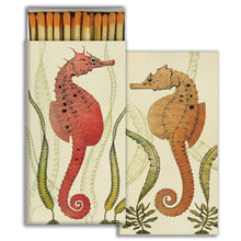 Load image into Gallery viewer, Decorative Matches "Seahorse" Set of 2 Boxes