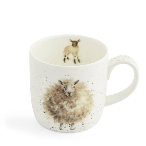 Wooly Sheep  - Royal Worcester Wrendale 11 oz
