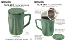 Load image into Gallery viewer, Tea Infuser Mug Shell 18oz