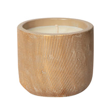 Load image into Gallery viewer, Aqua de Soi Amber &amp; Teakwood Concrete Metallic brushed Candle 15oz (includes shipping)