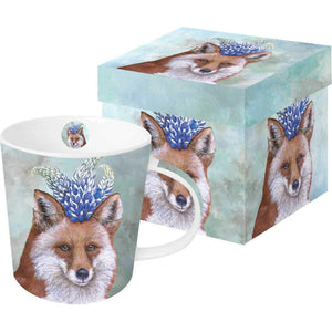 Mug in a box Winter Fox "Beatrice"