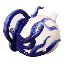 Load image into Gallery viewer, Blue Octopus Teapot