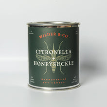 Load image into Gallery viewer, Citronella and Honeysuckle Soy Candle