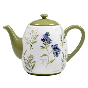 Fresh Herbs Teapot