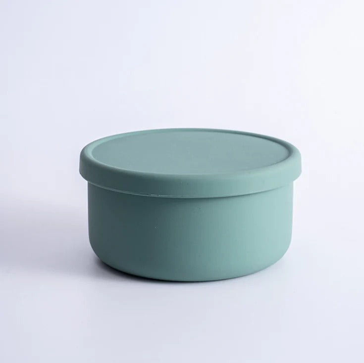 Silicone Food Container with Lid Large