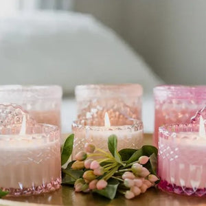Peony Petite Shimmer Candle (Includes Shipping)