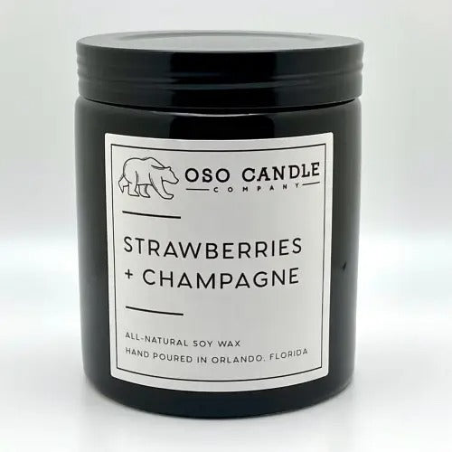 Strawberries and Champagne Candle (Includes Shipping)