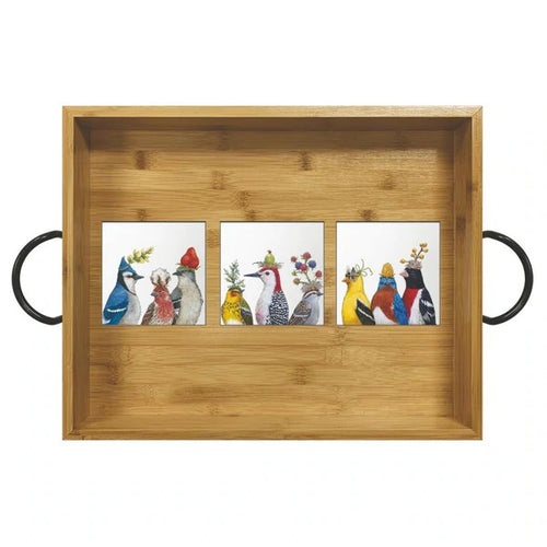 Bamboo Wood Serving Tray 