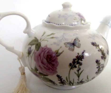 lavender flower tea pot insulated cozy large under $18 Lavender Tea Pot – TranquilityTea
